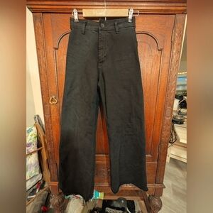 ZARA high Rise Wide Leg Jeans